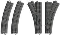 M&auml;rklin Gleise-Set M&auml;rklin my world - Kunststoffgleis Weichen-Set - 23401, H0, Made