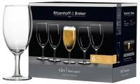 Ritzenhoff & Breker Bierglas, 6-tlg., Glas