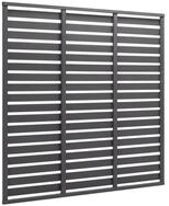 vidaXL Gartenzaun, Zaunelement WPC 180 x 180 cm Grau