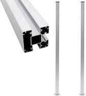 vidaXL Zaunpfosten vidaXL Zaunpfosten 2 Stk. Aluminium 185 cm