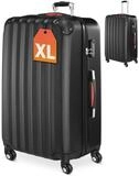monzana Hartschalen-Trolley Baseline, 4 Rollen Rollen, Rollkoffer Zahlenschloss
