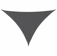 vidaXL Sonnensegel, Sonnenschirm Oxford-Gewebe Dreieckig 3,5x3,5x4,9 m Anthrazit