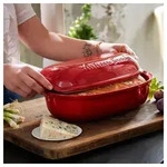 Emile Henry Brotbackform Artisan Brotform aus innovativer Keramik, 3,4 L.,...