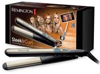 Remington Gl&auml;tteisen S6500 sleek & curl Smart LCD-Anzeige Keramik
