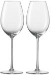 Zwiesel Glas Gl&auml;ser-Set GLAS Enoteca Riesling Wei&szlig;weinglas Set 2tlg, Kristallglas