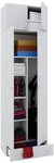 VCM Mehrzweckschrank Holz Besenschrank Staubsauger Putzschrank Vandol (1-St)