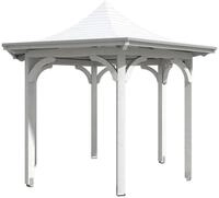 Skanholz Holzpavillon Versailles, BxTxH: 418x360x332 cm, inkl. Aufschraubstutzen