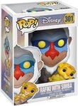 Funko Spielfigur Disney - Rafiki with Simba 301 Pop! Vinyl Figur