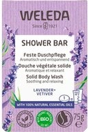 WELEDA Feste Duschseife Feste Lavender Vetiver, Lila, 75 g
