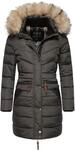 Steppmantel NAVAHOO "Steppmantel Paula", Damen, Gr. XXL, grau (anthrazit),