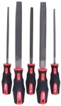 KS Tools Feile, (5 St), Werkstattfeilen-Satz, 5-teilig