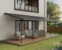 Palram - Canopia Terrassendach Capri Alu Terrassen&uuml;berdachung, BxT: 860x295 cm,