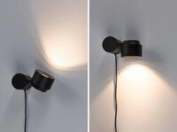 Paulmann Tischleuchte Puric Pane, LED fest integriert, Warmwei&szlig;, LED, dimmbar,