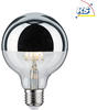 Paulmann LED-Leuchtmittel LED G95 Kopfspiegel 580 lumen E27 2700K 4,8W 230V...