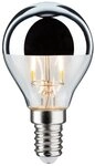 Paulmann LED-Leuchtmittel Tropfen Kopfspiegel 220lm 2700K 2,6W silber 230V,...