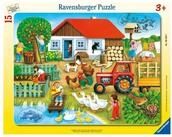 Ravensburger Puzzle Was geh&ouml;rt wohin. Puzzle mit 15 Teilen, 15 Puzzleteile