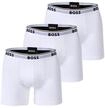 Boxershorts BOSS "Boxershort BoxerBr 3P Power 3er Pack", Herren, Gr. XL, wei&szlig;,