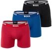 Boxershorts BOSS "Boxershort BoxerBr 3P Power 3er Pack", Herren, Gr. XL, bunt (rot,