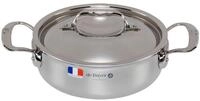 de Buyer Kochtopf Affinity Bratentopf niederer mit Deckel 20 cm