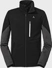 Fleecejacke SCH&Ouml;FFEL "Fleece Jacket Lodron M", Herren, Gr. 48, schwarz (9990,