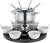 Spring Fondue CAROUSEL Fondue-Garnitur schwarz 22teilig