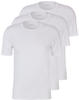 BOSS T-Shirt BOSS Herren T-Shirts 3 Pack,Kurzarm Shirts Crew-Neck, Farbe:Weiß