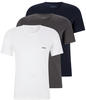 BOSS T-Shirt T-Shirt Rundhals (3er-Pack) mit dezentem BOSS Logo-Print, bunt