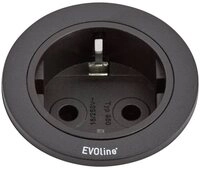 Evoline Einbausteckdose 159280000900 Steckdosenleiste, VDE