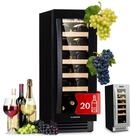 Klarstein Weink&uuml;hlschrank Vinovilla 20 Built-In Weink&uuml;hl 20 Flaschen 50L 5-20&deg;C