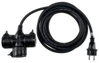 ChiliTec Gartensteckdose 3600W, neutralwei&szlig;, wassergesch&uuml;tzt, IP44
