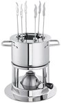 SCHULTE-UFER Fondue Flamenco Hot, 2 l, Ofenfest, Edelstahl, 16 cm Durchmesser