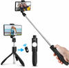 Insma EGS-003 Selfiestick (Bluetooth Selfie Stick Stativ 20-70cm mit...