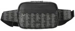 Lacoste Bauchtasche The Blend - G&uuml;rteltasche 23 cm (monogram noir gris) grau