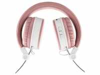 STREETZ Bluetooth Kopfhörer faltbar bis zu 22Std Spielzeit AUX Kabel Kopfhörer