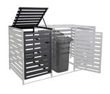 MCW M&uuml;lltonnenbox MCW-H62, erweiterbar, abschlie&szlig;bar