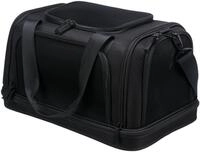 TRIXIE Tiertransporttasche Airline Tasche&nbsp;Plane - schwarz - 28 &times; 25 &times; 44 cm