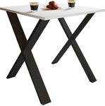 VCM Esstisch K&uuml;chentisch Xona H. 76 x B. 80 x T. 80 cm, Premium Holz Esstisch