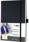 Sigel Buchkalender SIGEL CO700 Wochenplaner Conceptum - black - undatiert - 53...