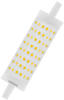 Osram LED-Leuchtmittel R7s LED-Stablampe Kolbenform 118mm, R7s, Warmweiß