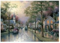 Schmidt Spiele Puzzle Puzzle Thomas Kinkade Morgen in der kleinen Stadt 1000...