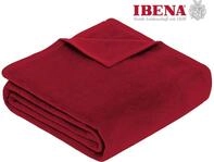 Wohndecke Luxus, IBENA, verschiedene Gr&ouml;&szlig;en, uni, Kuscheldecke, Premium, made...