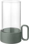 blomus Kerzenhalter Windlicht YURAGI (1 St), aus Steingut und Glas, H&ouml;he ca....