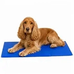 lionto Hundematte k&uuml;hlend, K&uuml;hlmatte selbstk&uuml;hlend, 100x60 cm, blau, wasser- &