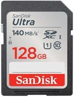 Sandisk SDXC Ultra 128 GB - Speicherkarte - schwarz Speicherkarte