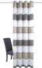 Vorhang TALWER, HOME WOHNIDEEN, Ösen (1 St), blickdicht, Jacquard beige 140 cm...