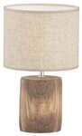 FISCHER & HONSEL Tischleuchte FISCHER & HONSEL Tischleuchte MALIK DH 20x35 cm braun