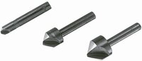 Wolfcraft Bohrer- und Bitset Wolfcraft Senker-Set &Oslash; 6, 12, 16 mm Rundschaft
