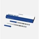 MONTBLANC Tintenroller MONT BLANC Kugelschreibermine 2ST M royalblau 128214
