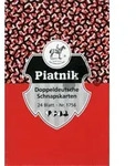 Piatnik Spiel Doppeldeutsche Schnapskarten Blitz rot