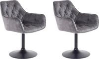 HELA Esszimmerstuhl BIRTE (Set, 2 St), Drehfunktion, als Einzelstuhl oder im 2er-Set
